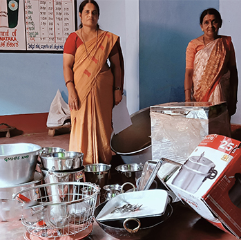 Mid-Day Meal Facility with Hygienic Kitchen